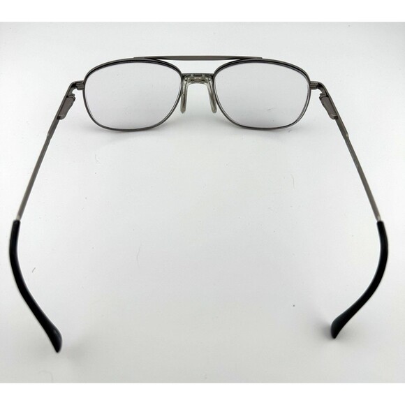 ENHANCE EN4092 MEN'S METAL EYEGLASSES 54-18-145 MATTE PEWTER Frames only - Picture 4 of 5